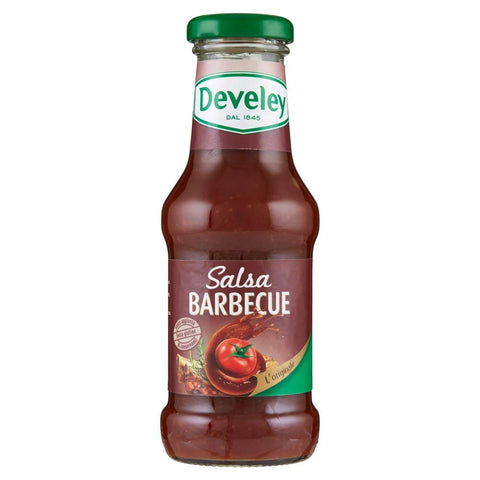 Develey Salsa Barbecue BBQ Soße Glutenfrei würzsauce Tafelsauce Glasflasche 250ml Original italienisch