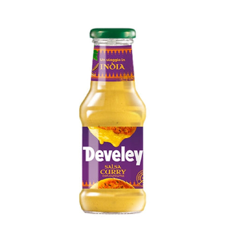 Develey Curry Sauce Develey Salsa Curry con curcuma Currysauce mit Kurkuma 250ml 4006824009744