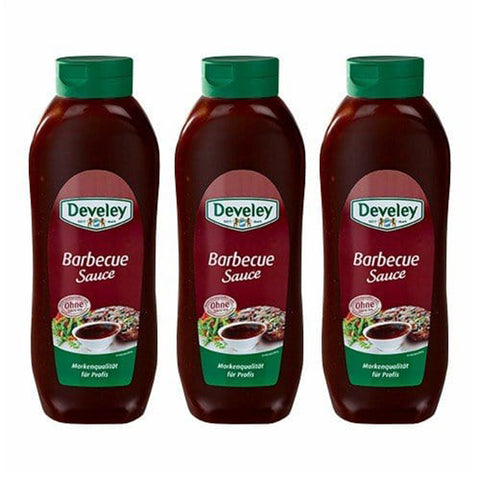 Develey 'Barbecue Sauce' Salsa Barbecue, 875 ml 3x Original italienisch