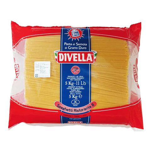 Divella 0 Divella Spaghetti 5 Kg. Original italienisch 8005121082081