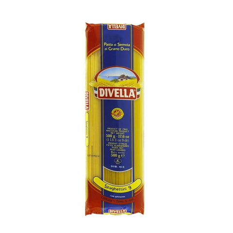 Divella spaghettini 9 cottura 5 minuti da 500 grammi 1 Stk Original italienisch Pasta