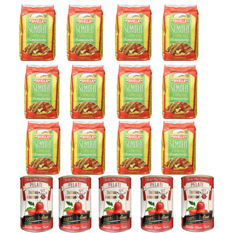 Divella Semola Di Grano Duro Rimacinata Hartweizengries 1 kg Gemüse italienisch Original