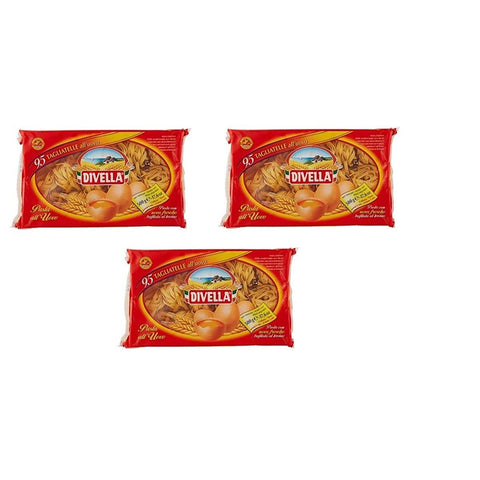 Divella Tagliatelle all'uovo n. 95 Nudeln mit ei 500 g Internationale Nudeln italienisch Original