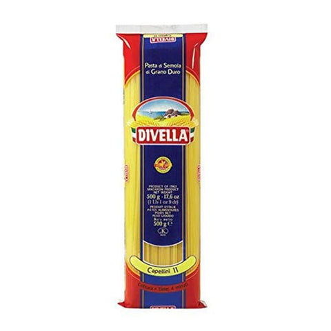 Divella Internationale Nudeln Divella HARTWEIZENGRIESS NUDELN CAPELLINI 500 X 36 11 GR italienisch Original 9506215219868