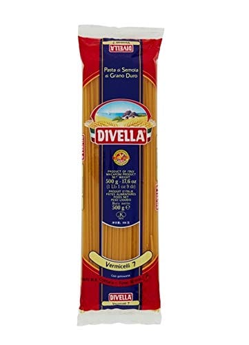 Divella Internationale Nudeln DIVELLA HARTWEIZENGRIESS NUDELN VERMICELLI 7 GR 500 X 36 9504671686637