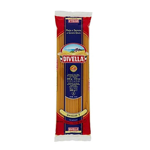 Divella Internationale Nudeln Divella HARTWEIZENGRIESS NUDELN VERMICELLI 7 GR 500 X 36 Original italienisch 9504671686637