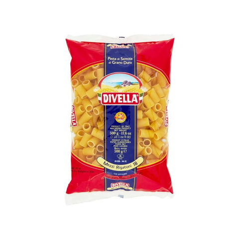 Divella Mezzi Rigatoni Nr. 18 Divella italienisch Original