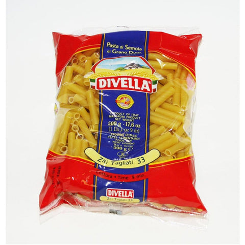 Divella 033 Ziti Tagliati Gr.500 1 Stk Original italienisch Feinkost