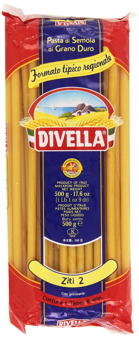 Divella Kategorien Divella Spezial Ziti Nr. 2, 500g 8005121000023