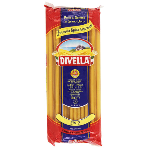 Divella Spezial Ziti Nr. 2 1x500g Original italienisch Feinkost