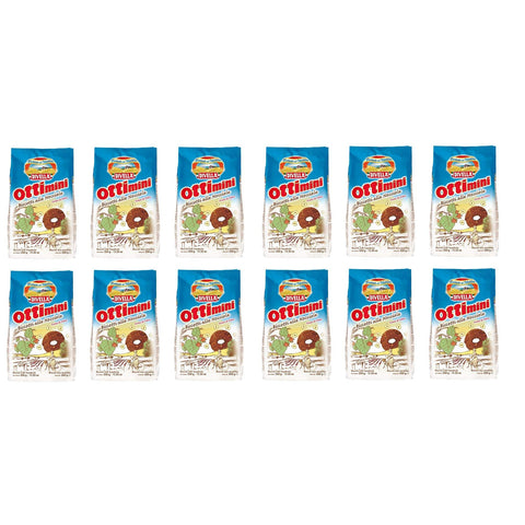 Divella Ottimini alle Nocciole Shortbread Kekse mit gehackten Haselnüssen 350 g biscuits cookies italienische Kekse italienisch Original