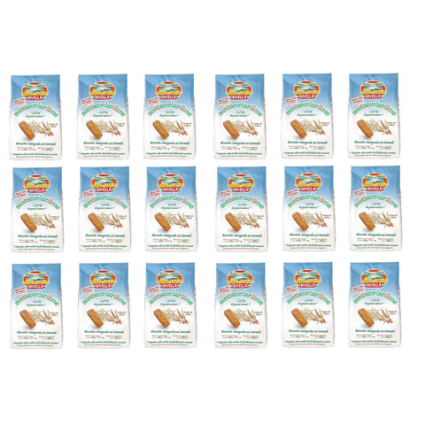 Divella Non ti scordar di me Biscotti Integrali ai cereali Vollkornkekse mit Getreide Kekse Biscuits Cookies 18x400g Original italienisch