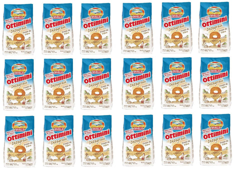 Divella Kekse 18x Divella Ottimini Integrali Vollkornkekse 400g Biscuits Cookies italienische Kekse 8005121214253