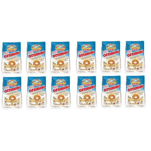 Divella Kekse Divella Ottimini Integrali Vollkornkekse 400g Biscuits Cookies italienische Kekse 12x Original italienisch 8005121214253