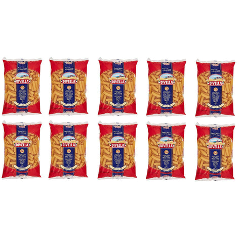 Divella Pasta 100% N°22 Elicodali 10x500g Original italienisch