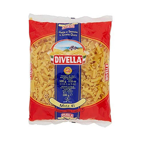 Divella HARTWEIZENGRIESS NUDELN GEMISCHT 24 500x41g Original italienisch Pasta