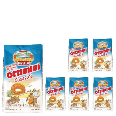 Divella Kurze Pasta Divella Ottimini Classici 6 Confezioni da 400 grammi Ciascuna 8054134291850