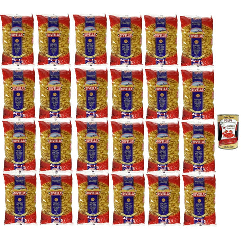 Divella Kurze Pasta Divella Pasta 100% Italienisch Lumache 50, Nudeln aus Hartweizengrieß, Kochen 8 Minuten 24x 500 g Original 8032804040014
