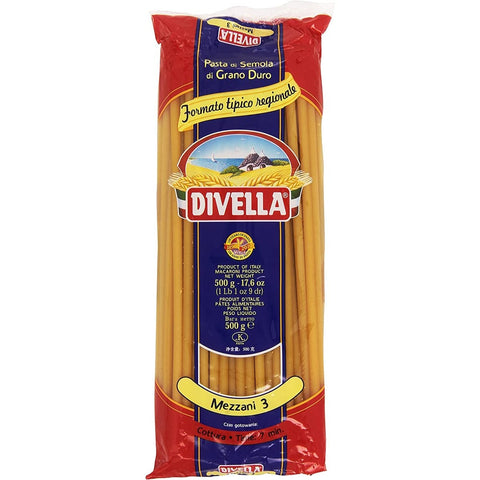 Divella Kurze Pasta Divella Pasta 100% Italienisch Mezzani N° 3 Kochen 7 Minuten 500g 10x Original italienisch 8005121000030