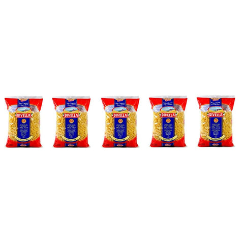 Divella Kurze Pasta Divella Pasta Divella 100% N° 59 Cocciolini Nudlen 5x 500 g italienisch Original 8005121000597