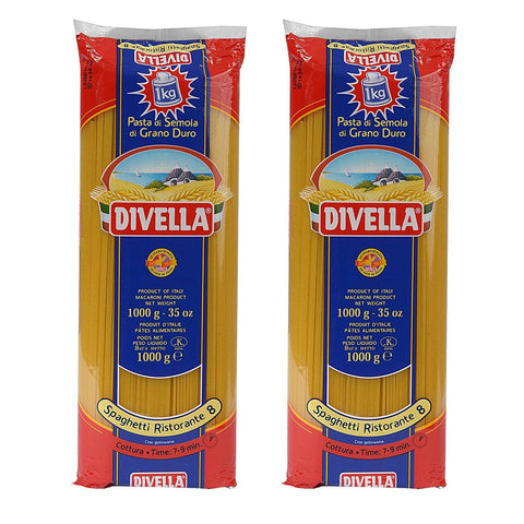 Divella N8 Spaghetti 1000g 2 x Original italienisch