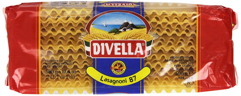 Divella Längliche Pasta Divella Lasagnoni Nr.87 8005121040876