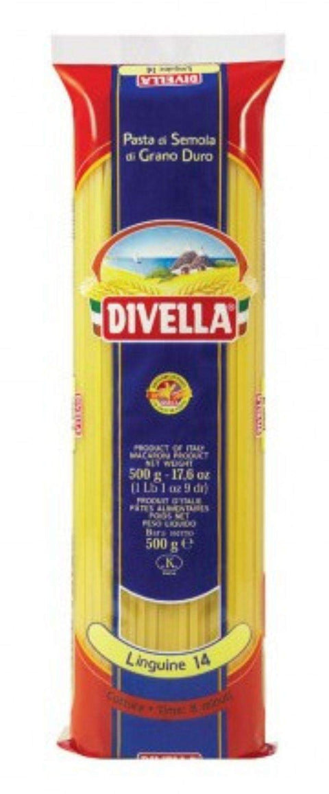 Divella Längliche Pasta DIVELLA PASTA DURUM WEIZEN SEMOLINA LINGUINE N 14 36X500 GR 9509416381969