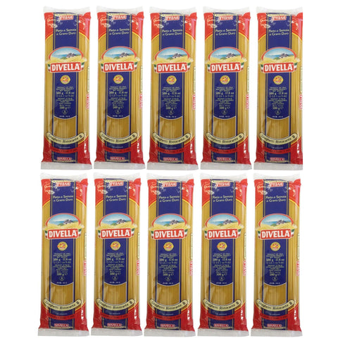 Divella Nudeln, Pasta Spaghetti Ristorante 8 Vorratspaket 10x500g Original italienisch