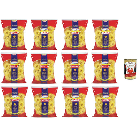 Divella Capelli d’Angelo N°93 Hartweizengrieß Pasta Italienische Nudeln 12x 500 gr Nudelgerichte italienisch Original