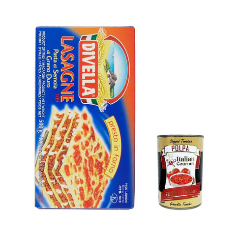 Divella Pasta Lasagne, 100 % italienische Pasta nudeln n.109 500 g Nudeln & Pasta italienisch Original