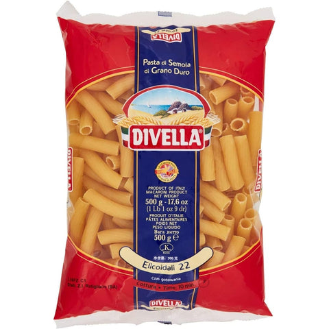 Divella Nudeln & Pasta Divella Elicoidali N. 22 Hartweizengrieß Pasta Italienische Nudeln 500 g Packung Nudeln & Pasta italienisch Original 8005121000221