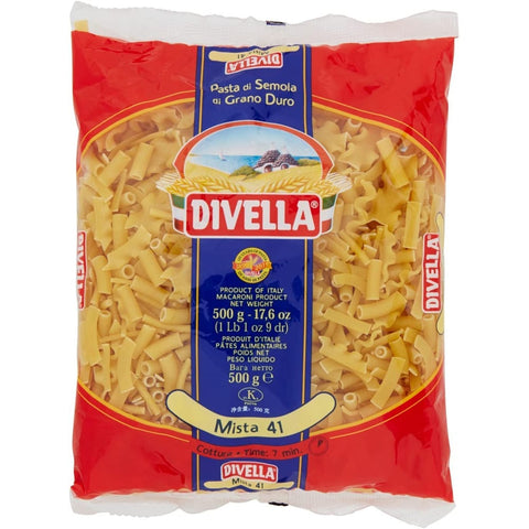 Divella Nudeln & Pasta Divella Pasta Mista N. 41 Hartweizengrieß Pasta Italienische Nudeln 500 g Packung Nudeln & Pasta italienisch Original 8005121000412