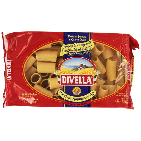 Divella Paccheri Nr. 80 1 Stk Original italienisch Pasta
