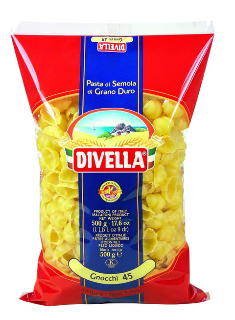 Divella Pasta Divella - Gnocchi 45, harte Weizenpflanze, 500 g 8005121000450