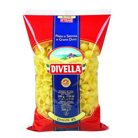 Divella Gnocchi 45, harte Weizenpflanze, 500 g Original italienisch