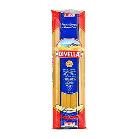 Divella HARTWEIZENGRIESS NUDELN SPAGHETTINI 36 500x9g Original italienisch Pasta