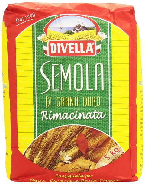 Divella Weizen Divella Hartweizengrieß - Semola - 5kg 8005121201017