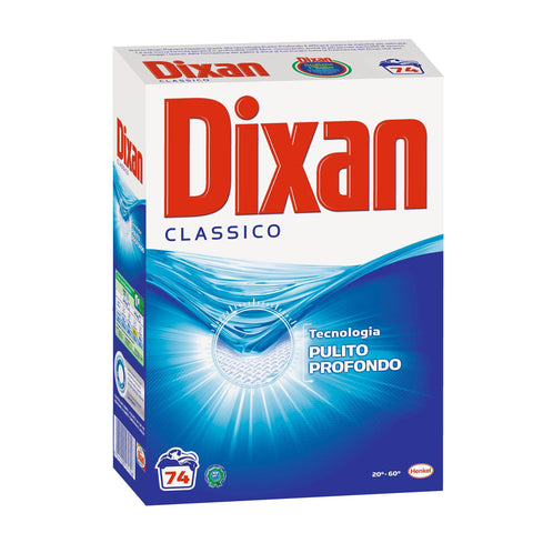 Dixan Classico Tiefenreiniger, Waschpulver zur Entfernung von hartnäckigen Flecken 1 Stk Original italienisch Haushalt