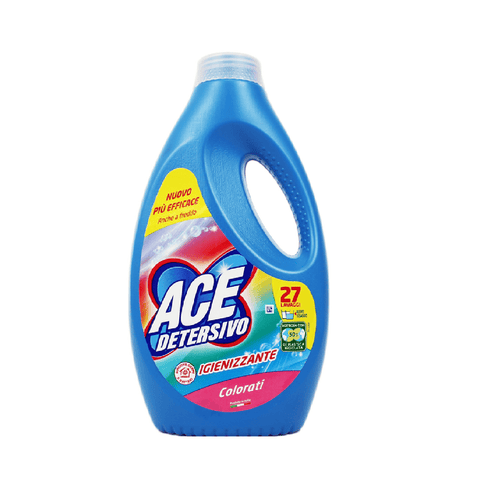 Dixan Waschmittel ACE Detersivo Igienizzante COLORATI Liquido detersivo lavatrice Flüssigwaschmittel  1350ml