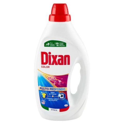 Dixan Waschmittel Dixan detersivo bucato lavatrice liquido COLOR 24 Flüssigwaschmittel Waschmaschine Wäschen 1080ml 8015100577347