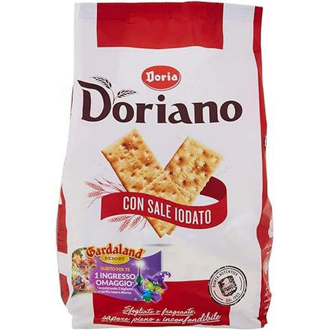 Doria no, Crackers con Sale, Sacco - 700 gr Original italienisch