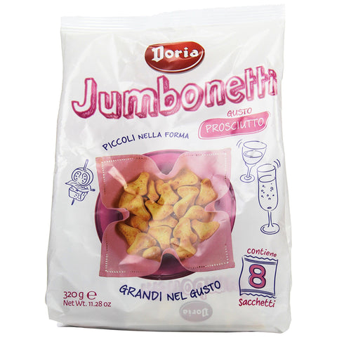 Doria Jumbonetti 8 Sacchetti da 1x40g Original italienisch Feinkost