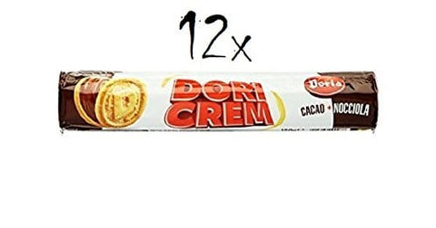 Doria Kekse Doricream schoko kekse kakao Haselnüss 12x italienisch Original