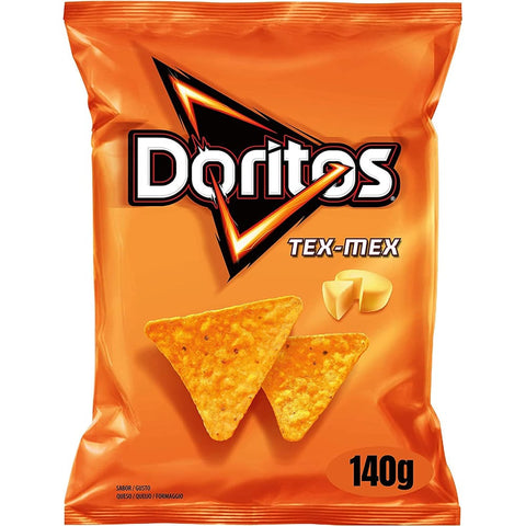 Doritos Chips Doritos Tex Mex Mais Snacks mit Käsegeschmack 9x 140g italienisch Original 8410199021045
