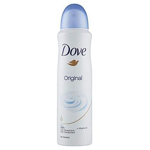 Dove Deo Spray Original italienisch, (6 x 150 ml) italienisch