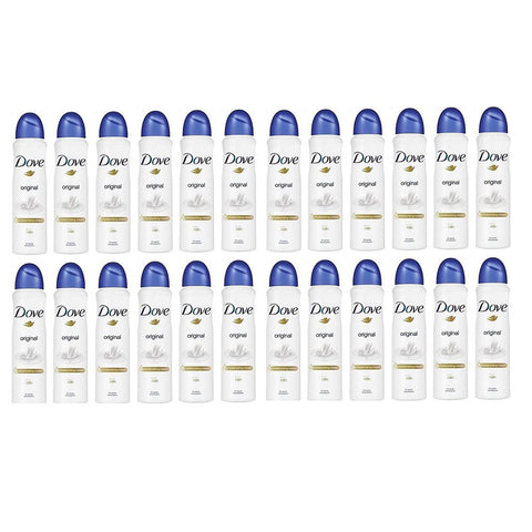 Dove Deo Deodorant Spray 0% Alkohol 48h Anti transpirant 24x150ml Original italienisch Pflege
