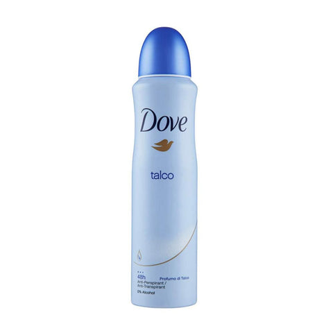 Dove talco Talc talkum anti traspirant deospray deo spray deodorant 150 ml italienisch Original