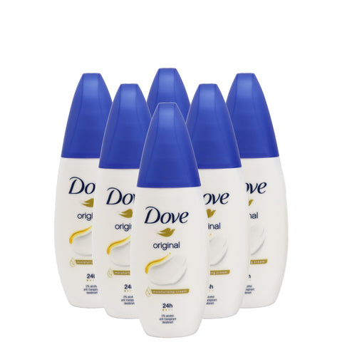 Dove Deodorant Vapo No Gas Original 24H 75 ml (6) italienisch