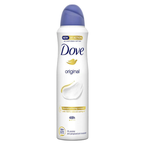 Dove Kit 6 Stück DOVE Deodorant Spray 150 ml Original italienisch Classic italienisch