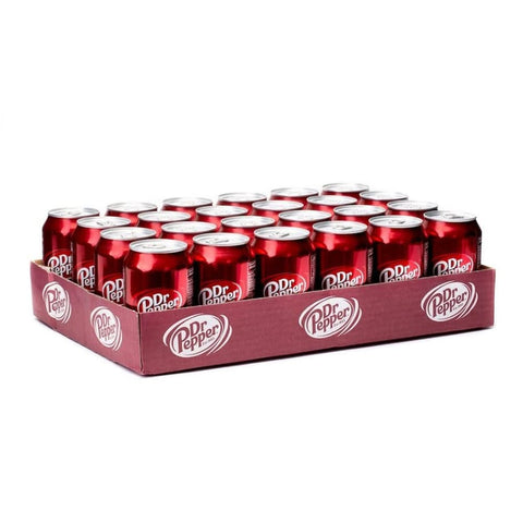 Dr Pepper Limonade Dr Pepper Dr. Pepper Alkoholfreies Kohlensäurehaltiges Getränk mit Fruchtgeschmack Einwegdose 24x 330ml italienisch Original 8435185944009